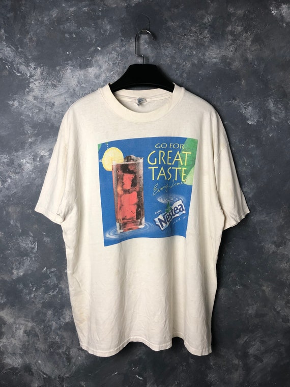 90s Vtg Advert Nestea by Nestle Tshirt/Vtg 90s Nes
