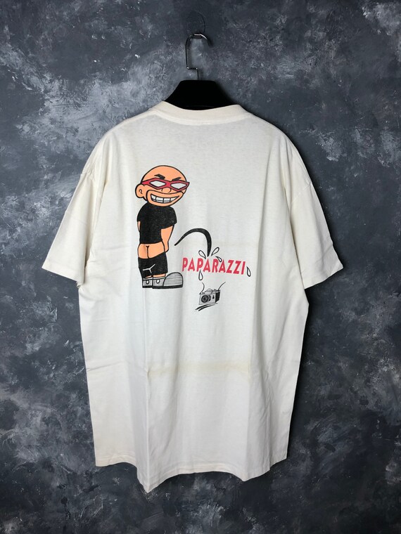 90s Vtg Hanzi “Paparazzi” Tshirt/Vtg 90s Hanzi Str