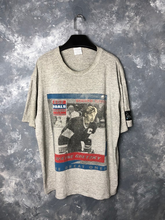 90s Vtg Wayne Gretzky Record Setter Tshirt/Vtg 90