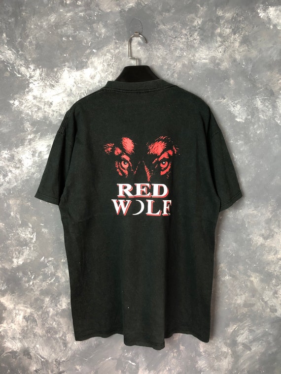 90s Vtg 1995 Red Wolf Movie Tshirt/Vtg 90s Red Wol