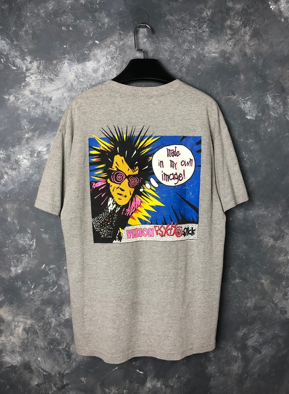 Vintage 80s Vision Psycho Stick VSW Skateboards Ts