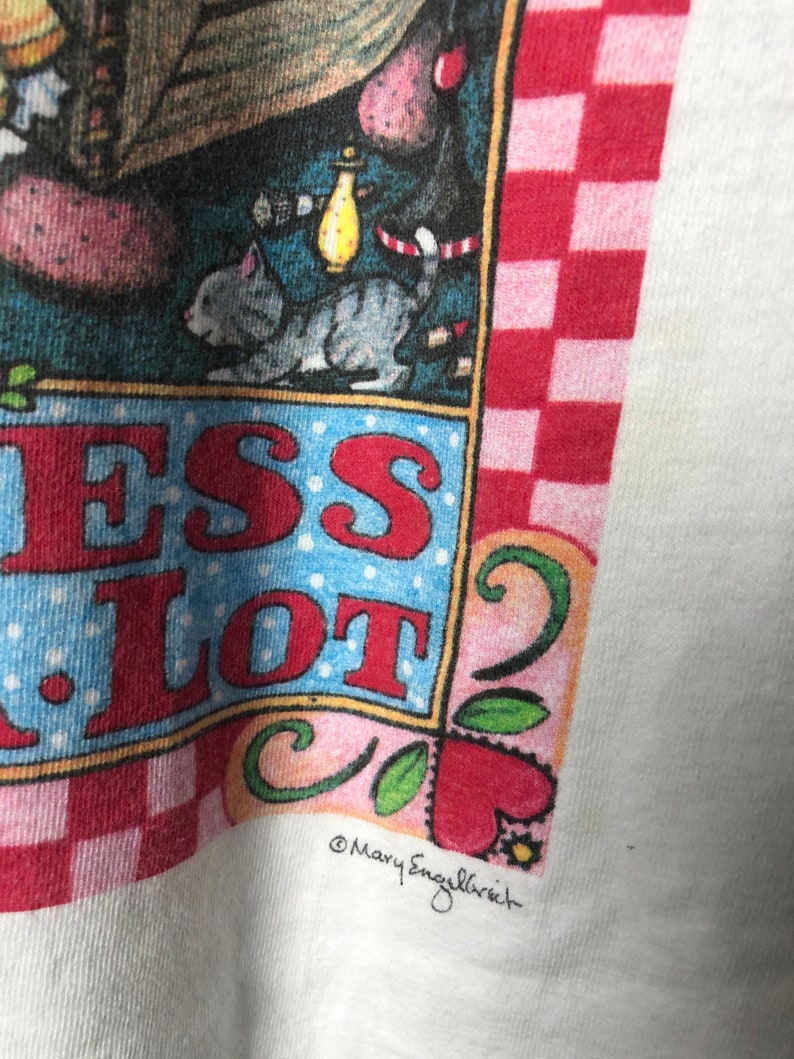 Vtg 90s Princess of Quite A Lot by Mary Engelbreit Tshirt90s Princess of Quite A Lot TshirtVtg 90s Art TshirtSingle Stitch