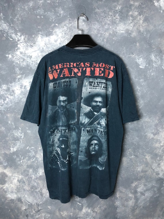 90s Vtg America’s Most Wanted Tshirt/Vtg 90s Boot