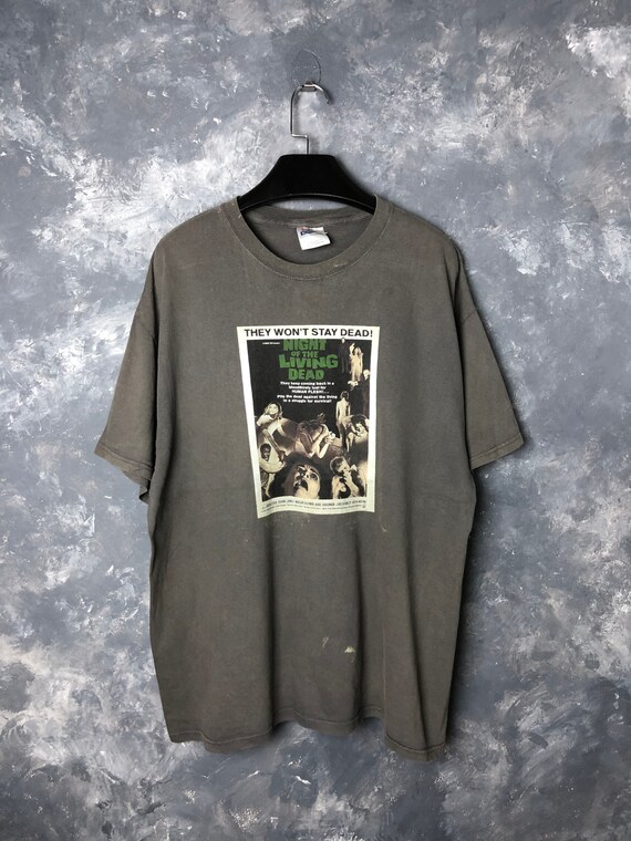 Vtg 00s Night of the Living Dead Movie Tshirt/Vtg