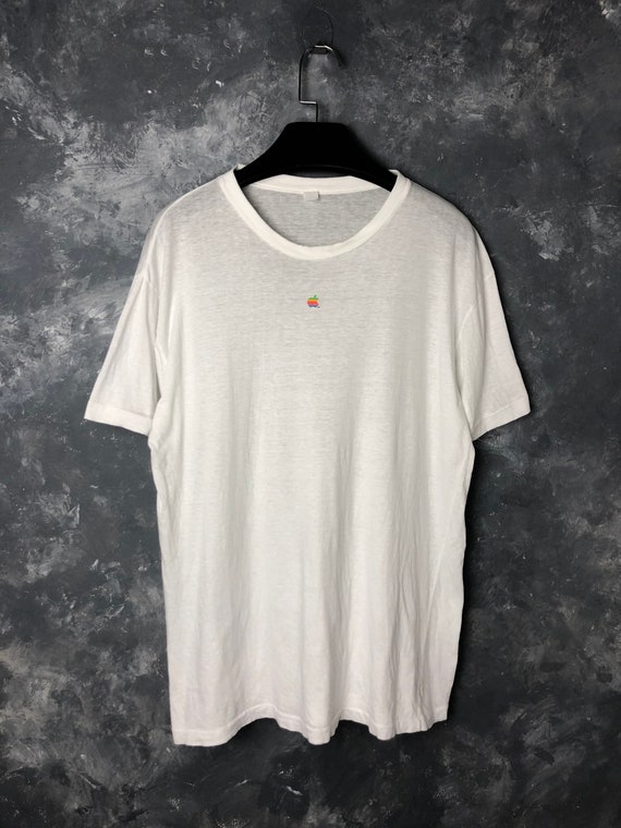 Vtg 80s Apple Promo Tshirt/Vtg 90s Apple Classic L