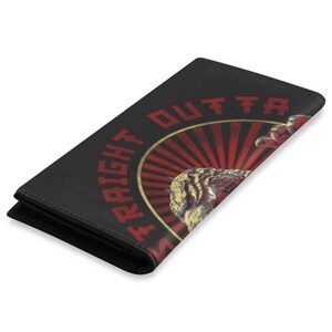 Carteras para Mujer Cartera de Cuero Anime Godzilla Kaiju Gojira