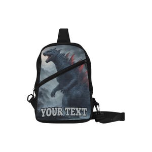 Crossbody Bag Godzilla Gift Backpack