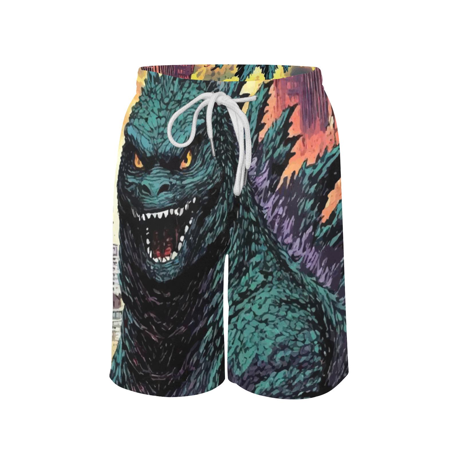 Buy Godzilla Kids' Swim Trunks Boys' Beach Shorts Online in India