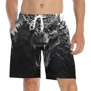 Strandshorts Godzilla zwembroek Gojira Kaiju Godzillas zwembroek heren short
