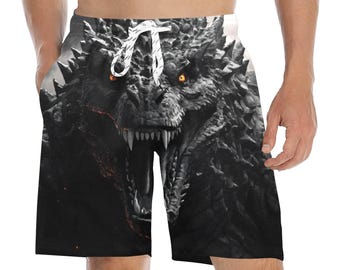 Strand Shorts Godzilla badehose Gojira Kaiju Godzillas badehose herren kurze