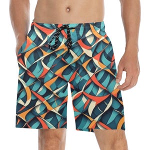 Beach Shorts heren korte zwembroek Gangsta beer