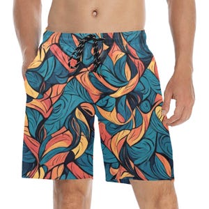 Beach Shorts heren korte zwembroek Gangsta beer