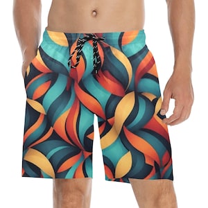 Beach Shorts heren korte zwembroek Gangsta beer