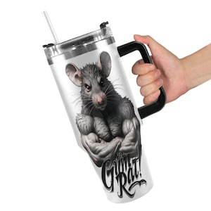 Tumbler Tumblers Gift tumblers Gift Tumbler 40oz Gym Rat
