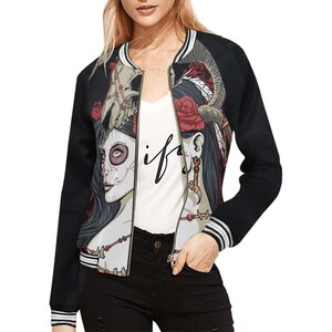 Bomber Jacket women witch