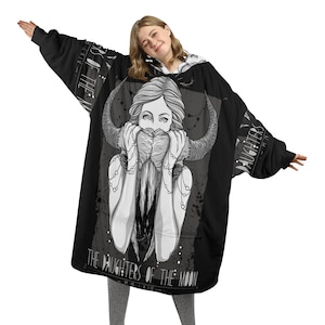 Zodiac Blanket Hoodie Personalized Fleece Loungewear