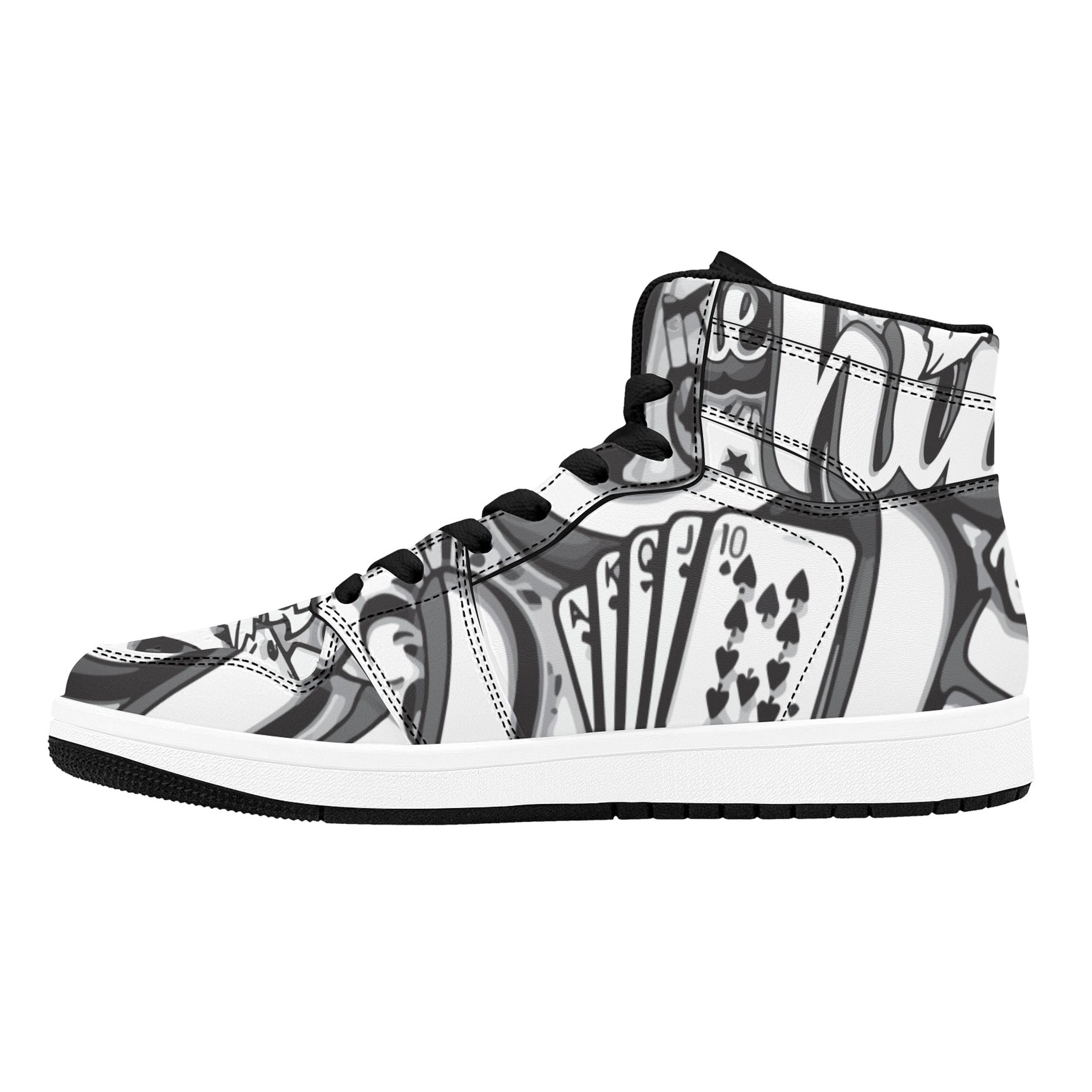 High Top Sneakers High Top Basketball Sneakers Men s High Top Sneakers Mens High Top Shoes Graffiti Etsy Canada