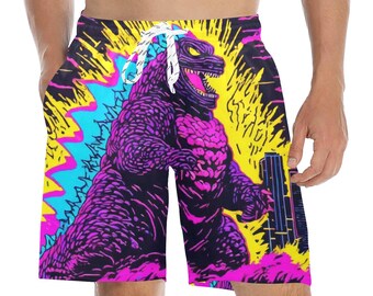Strand Shorts Godzilla herren kurze badehose Gojira Godzillas badehose Kaiju