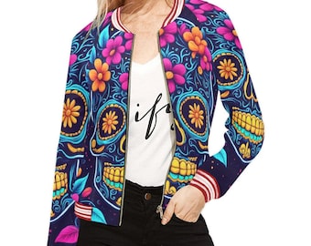 Embroidered Collar Zip Up Jacket コード刺繍 Sungjin Recycled Poly Reversible Cape — Pink / Black – La Garçonne