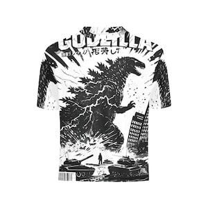 Tshirts Printed Kids Godzilla tshirt Gojira