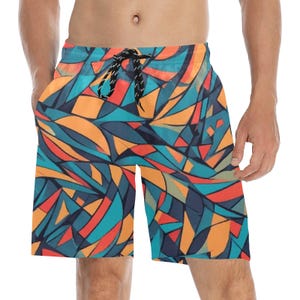 Beach Shorts heren korte zwembroek Gangsta beer