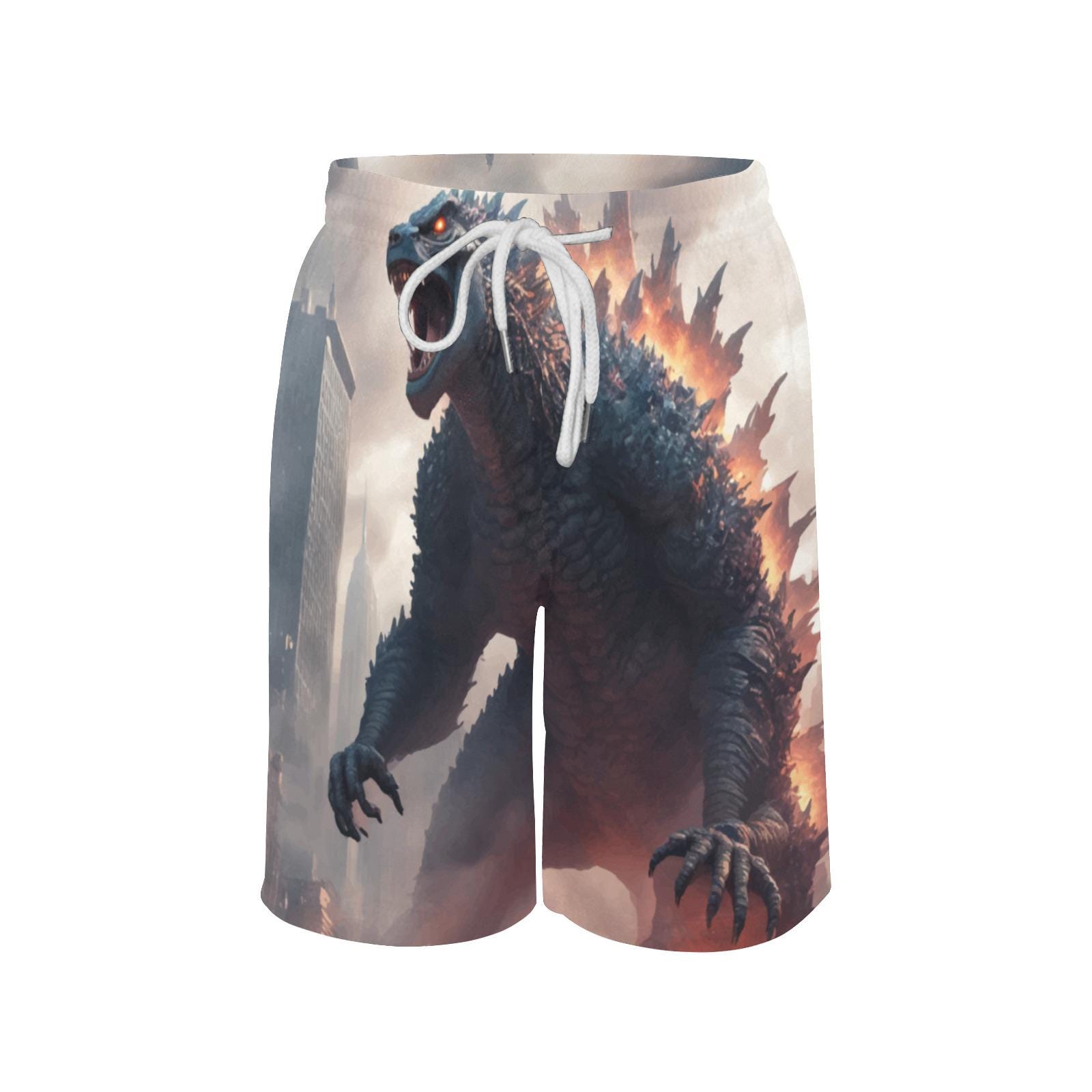 Godzilla Swim Trunks