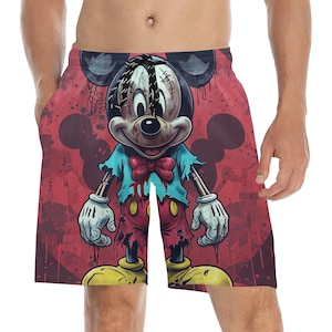 Beach Shorts heren korte zwembroek Gangsta beer