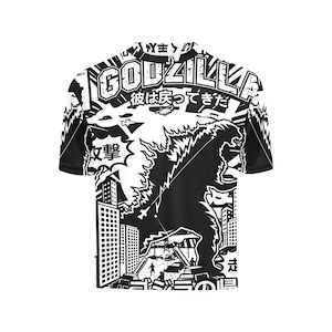 Tshirts Printed Kids Godzilla tshirt