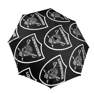 Umbrella Semi Automatic Foldable Low Rider Lowrider Chicano
