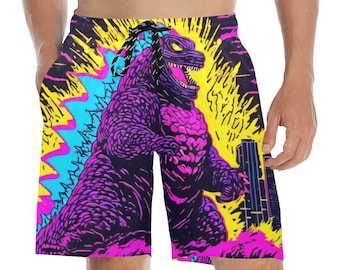 Strand Shorts Godzilla herren kurze badehose Gojira Kaiju Godzillas badehose