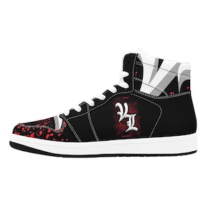 Vatos Locos Art High Top Sneakers Chicano Style Men&#39;s Shoes
