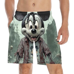 Beach Shorts heren korte zwembroek Gangsta beer