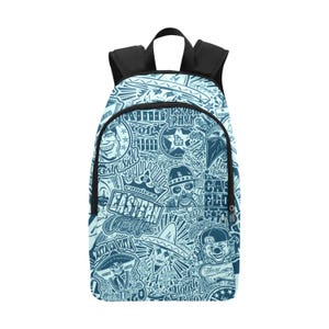 Backpack School Designer Backpacks Canvas Backpack Personalized Backpacks Chicano Chicanos Cartoon