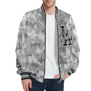 Bomber Jacket Men Bomber Jacket Men Los Angeles Gift Hip Hop Clothing