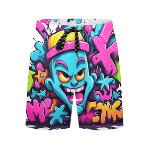Beach Shorts heren korte zwembroek Gangsta beer
