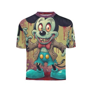 Tshirts Printed Kids tshirt Horror tshirt Zombie Halloween