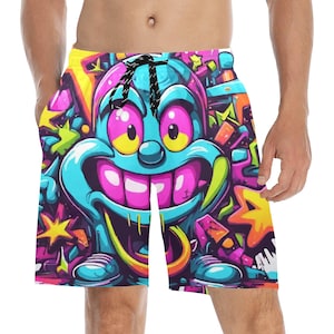 Beach Shorts heren korte zwembroek Gangsta beer