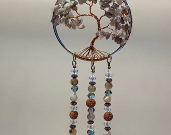 Tree of Life, Window Hanger, Door Hanger, Suncatcher, Protection Bells