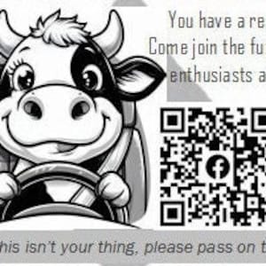 MOO MOO - Semplici biglietti di ammirazione in bianco e nero