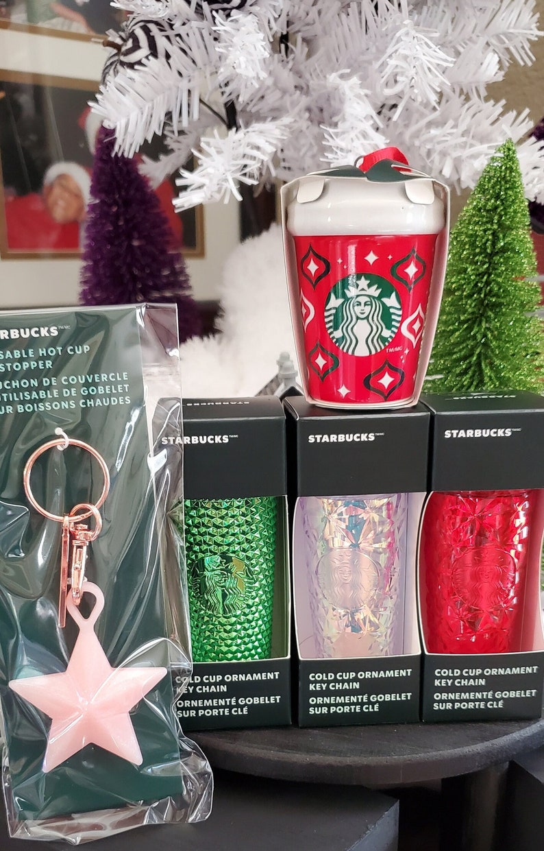 2023 Starbucks Holiday Ornaments and Key Chains Etsy