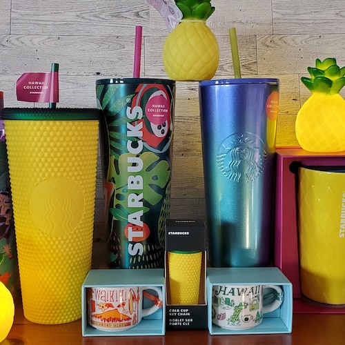 Starbucks Aloha Collection - Pineapple | Pineapple Keychain | Honu