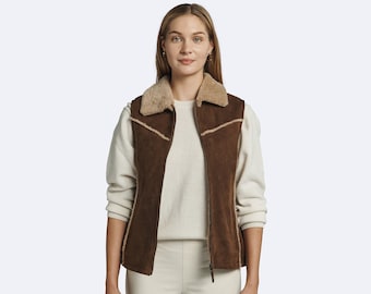Eve Shearling Vest