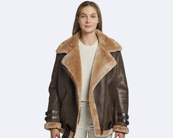 Lindsay Shearling Coat