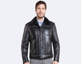 Calvin Sheepskin Jacket