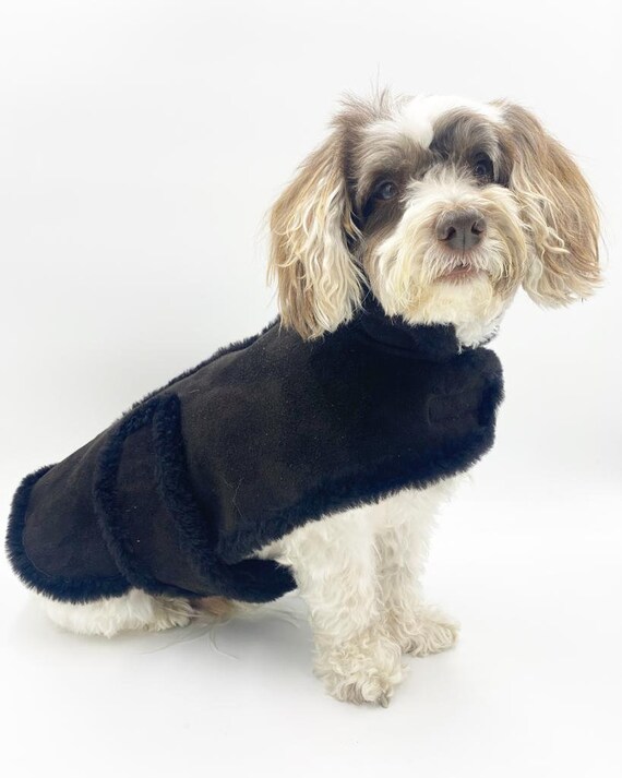 Shearling Dog Coat Etsy Canada