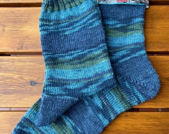 Handgestrickte Socken 46/47