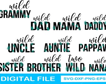 Download Two Wild Svg Etsy