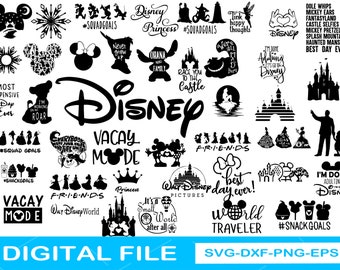 Download Disney Svg Bundle Etsy