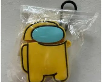 Among Us Yellow Airpod case