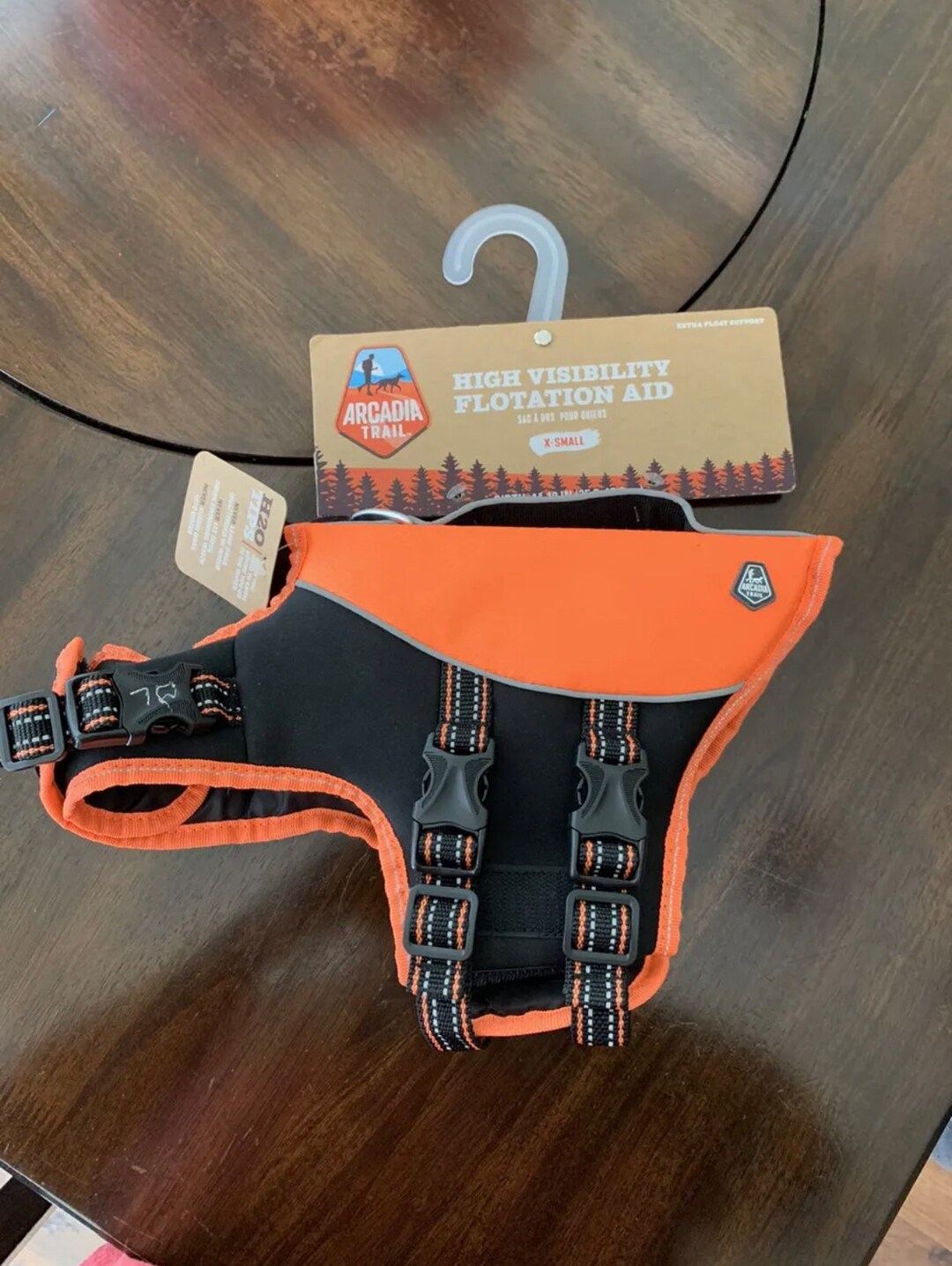 Arcadia Trail High Visibility Flotation Dog Harness Size Xsmall Orange NWT Etsy